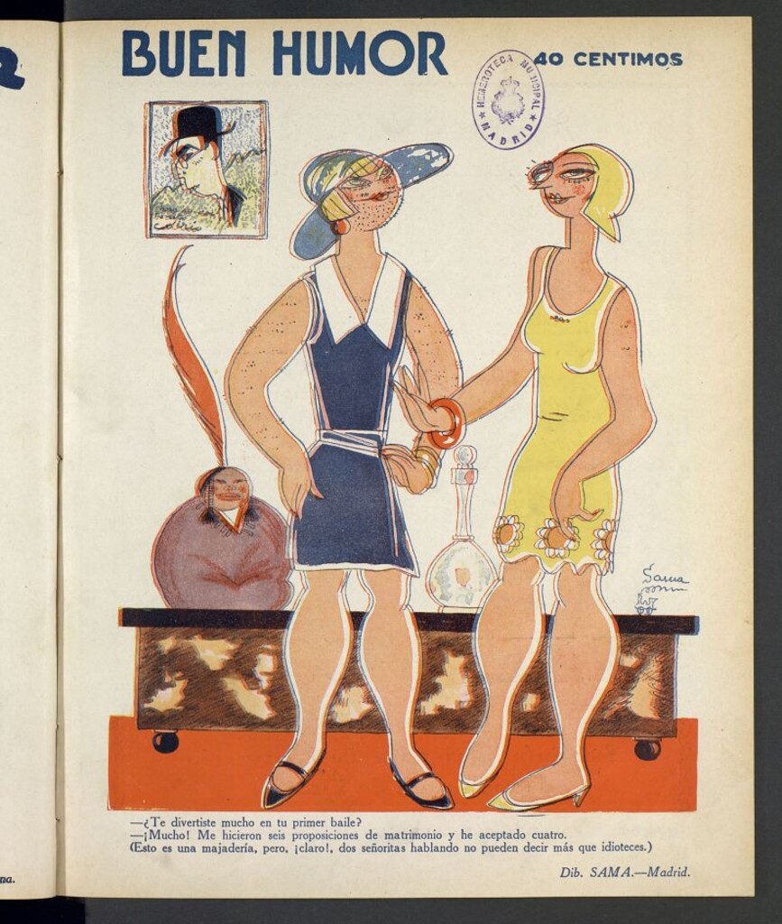 Miniatura de Buen Humor: semanario satírico del 1 de junio de 1930