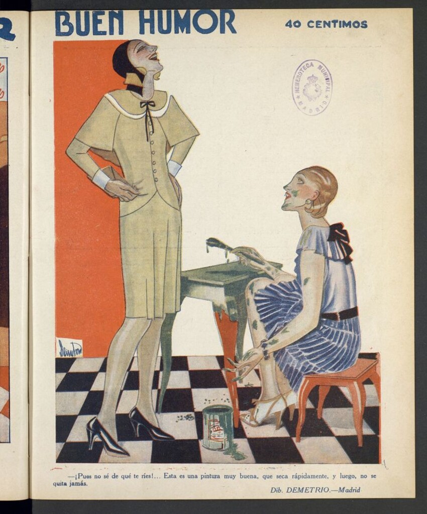 Miniatura de Buen Humor: semanario satírico del 15 de junio de 1930