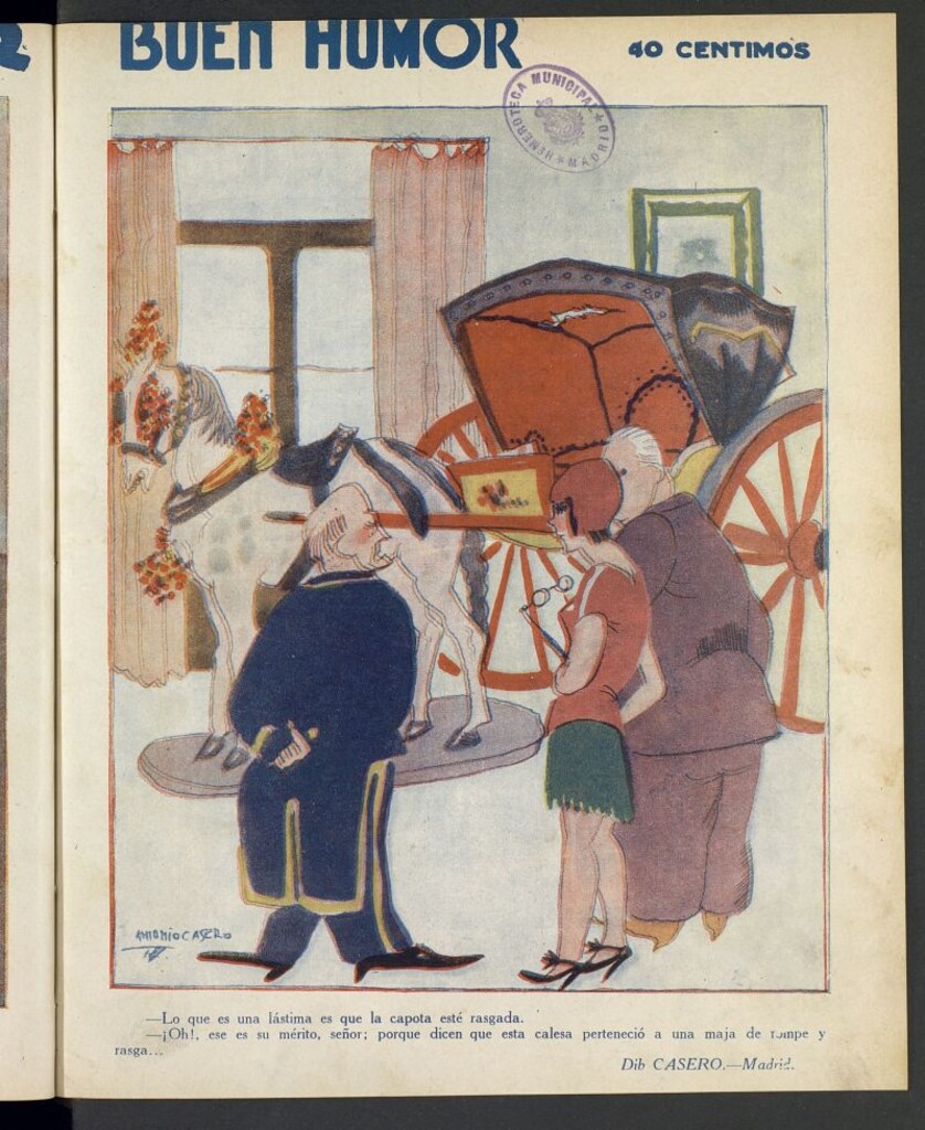 Miniatura de Buen Humor: semanario satírico del 29 de junio de 1930