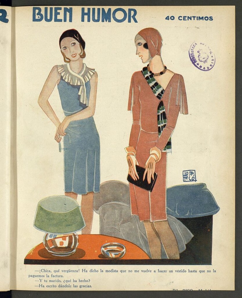 Miniatura de Buen Humor: semanario satírico del 3 de agosto de 1930
