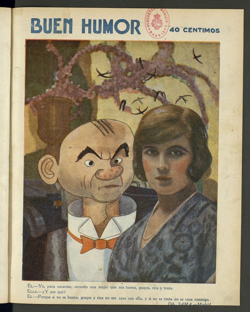 Miniatura de Buen Humor: semanario satírico del 24 de agosto de 1930