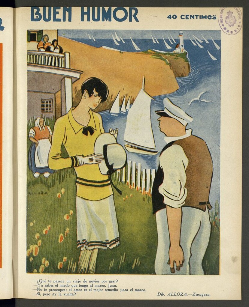 Miniatura de Buen Humor: semanario satírico del 7 de septiembre de 1930