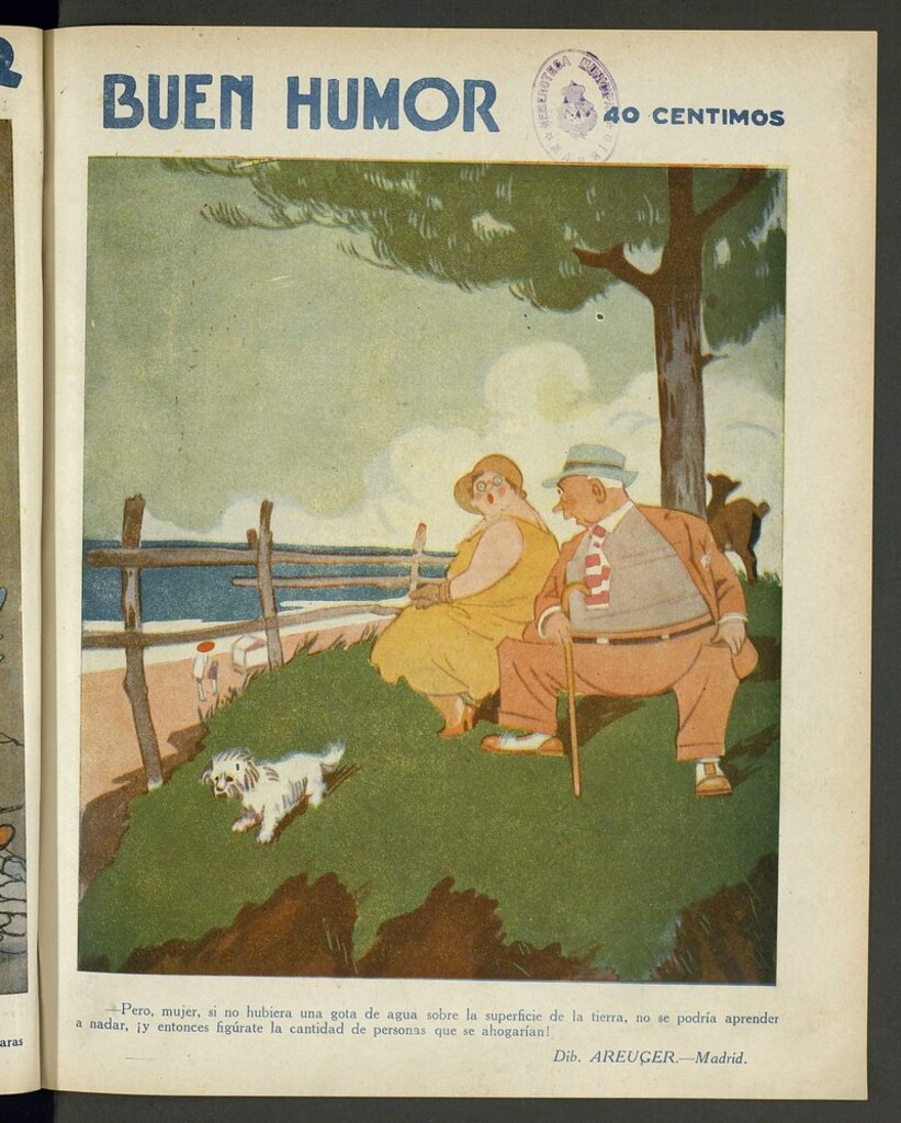 Miniatura de Buen Humor: semanario satírico del 14 de septiembre de 1930