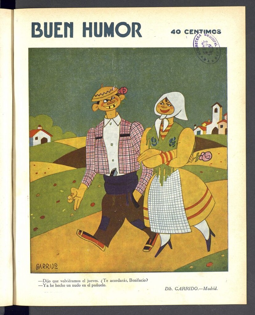 Miniatura de Buen Humor: semanario satírico del 5 de octubre de 1930