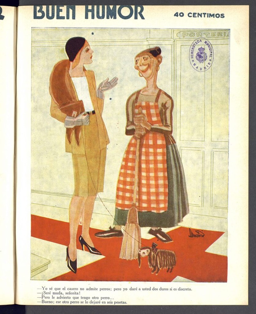 Miniatura de Buen Humor: semanario satírico del 19 de octubre de 1930