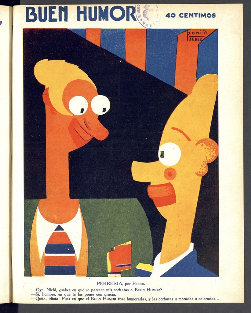 Miniatura de Buen Humor: semanario satírico del 16 de noviembre de 1930
