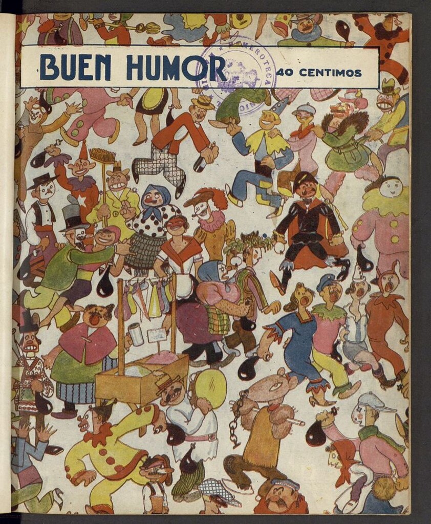 Miniatura de Buen Humor: semanario satírico del 10 de febrero de 1929
