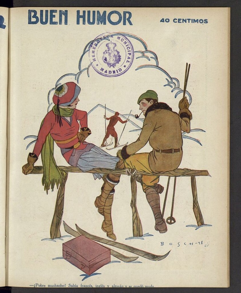 Miniatura de Buen Humor: semanario satírico del 24 de febrero de 1929