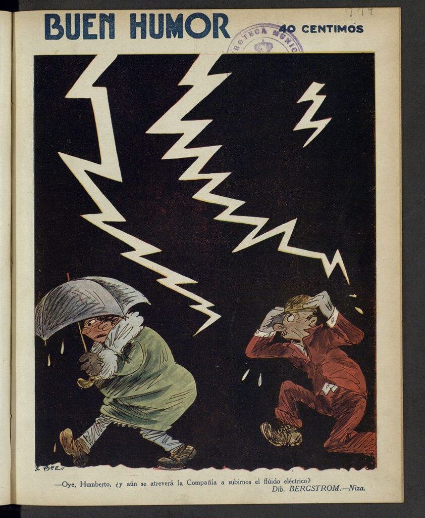 Miniatura de Buen Humor: semanario satírico del 3 de marzo de 1929