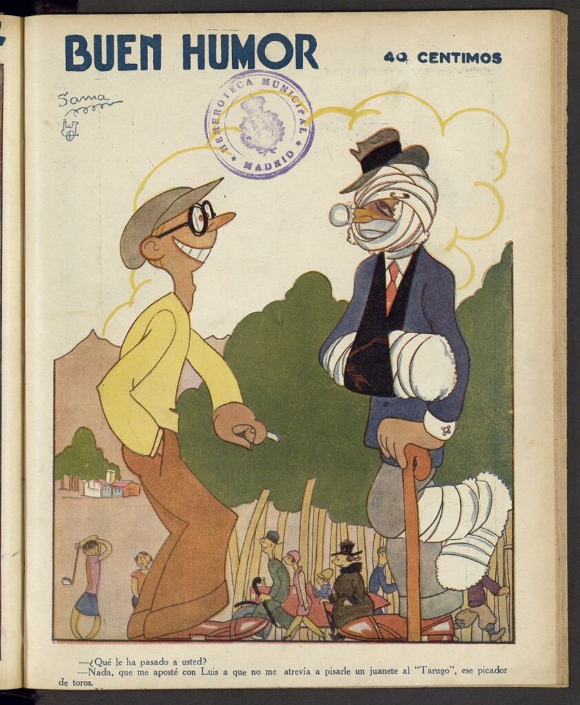 Miniatura de Buen Humor: semanario satírico del 24 de marzo de 1929