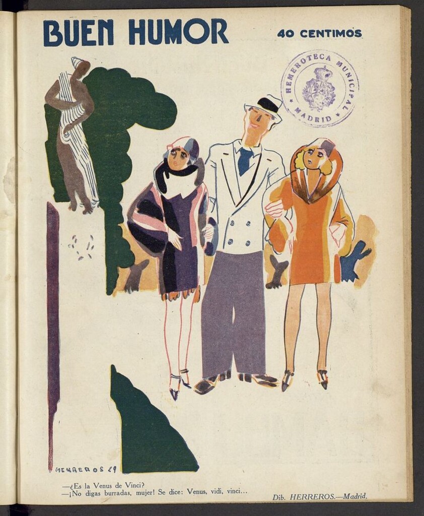 Miniatura de Buen Humor: semanario satírico del 31 de marzo de 1929
