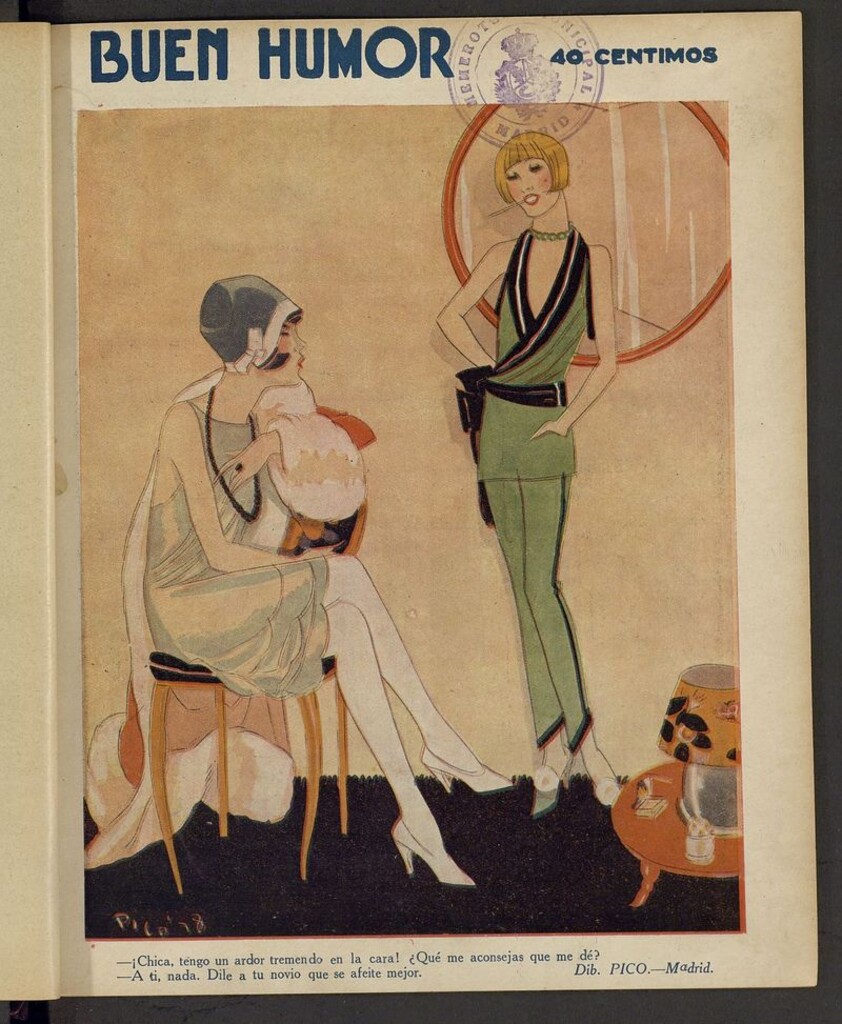 Miniatura de Buen Humor: semanario satírico del 7 de abril de 1929