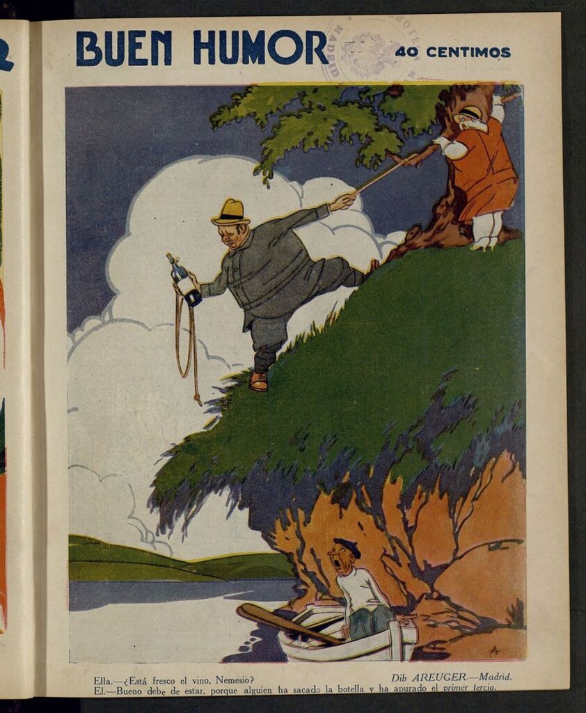 Miniatura de Buen Humor: semanario satírico del 14 de abril de 1929