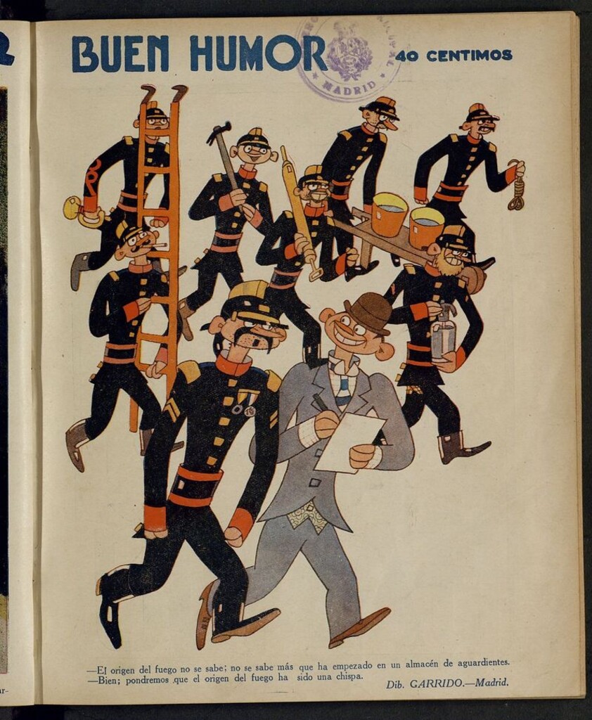 Miniatura de Buen Humor: semanario satírico del 21 de abril de 1929