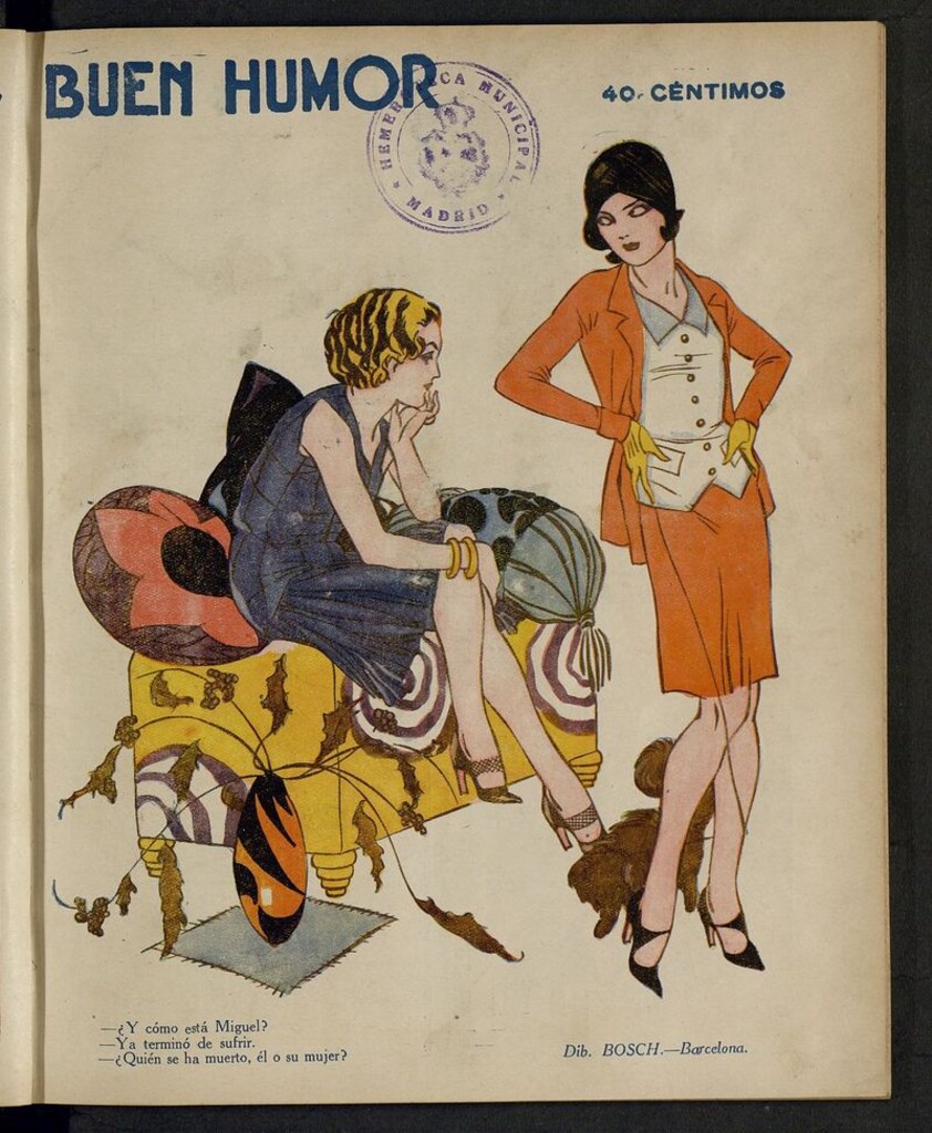 Miniatura de Buen Humor: semanario satírico del 28 de abril de 1929