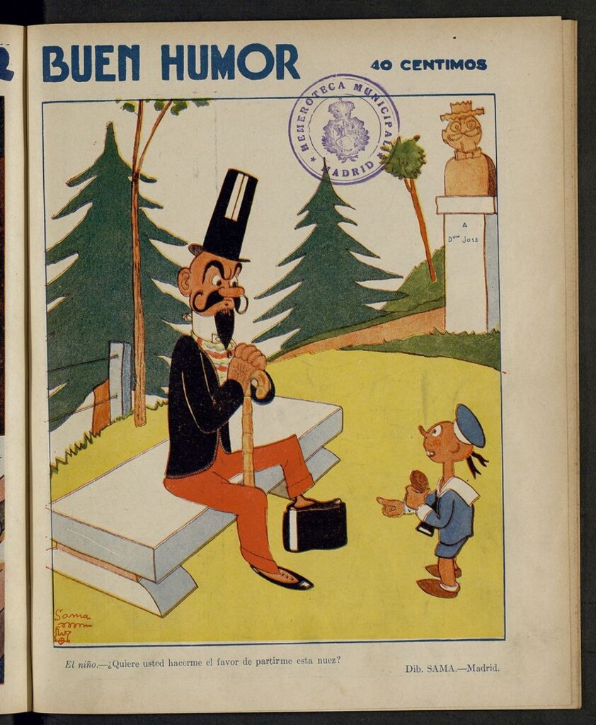Miniatura de Buen Humor: semanario satírico del 9 de junio de 1929
