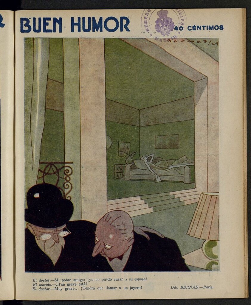 Miniatura de Buen Humor: semanario satírico del 16 de junio de 1929