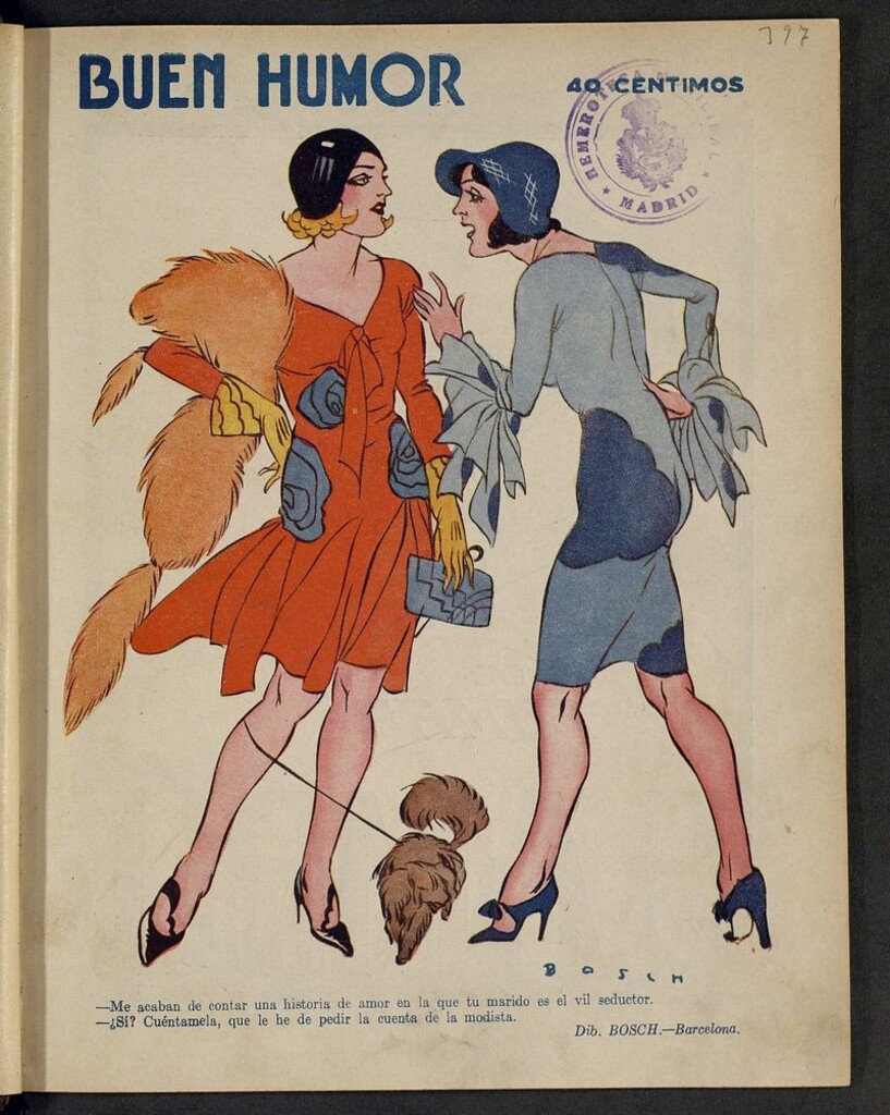Miniatura de Buen Humor: semanario satírico del 7 de julio de 1929