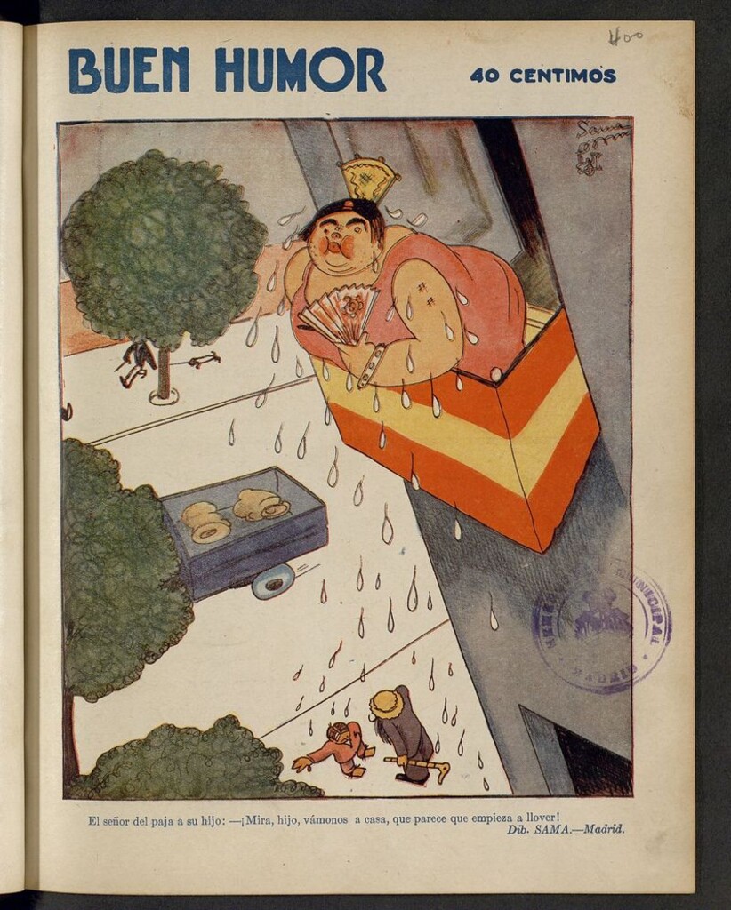 Miniatura de Buen Humor: semanario satírico del 28 de julio de 1929