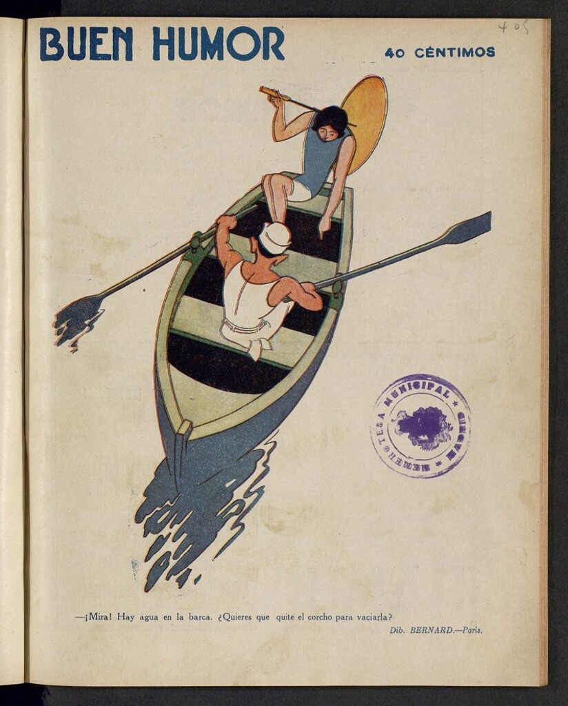 Miniatura de Buen Humor: semanario satírico del 1 de septiembre de 1929