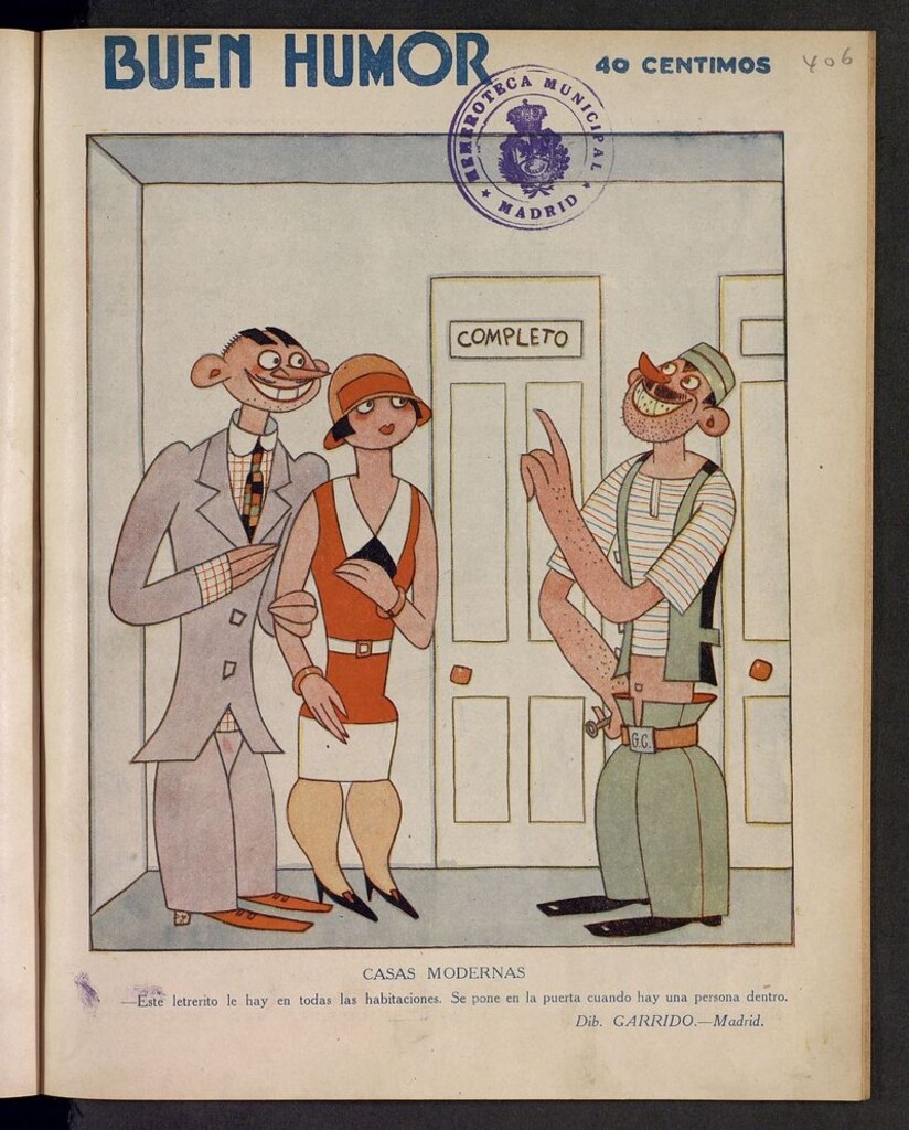 Miniatura de Buen Humor: semanario satírico del 8 de septiembre de 1929