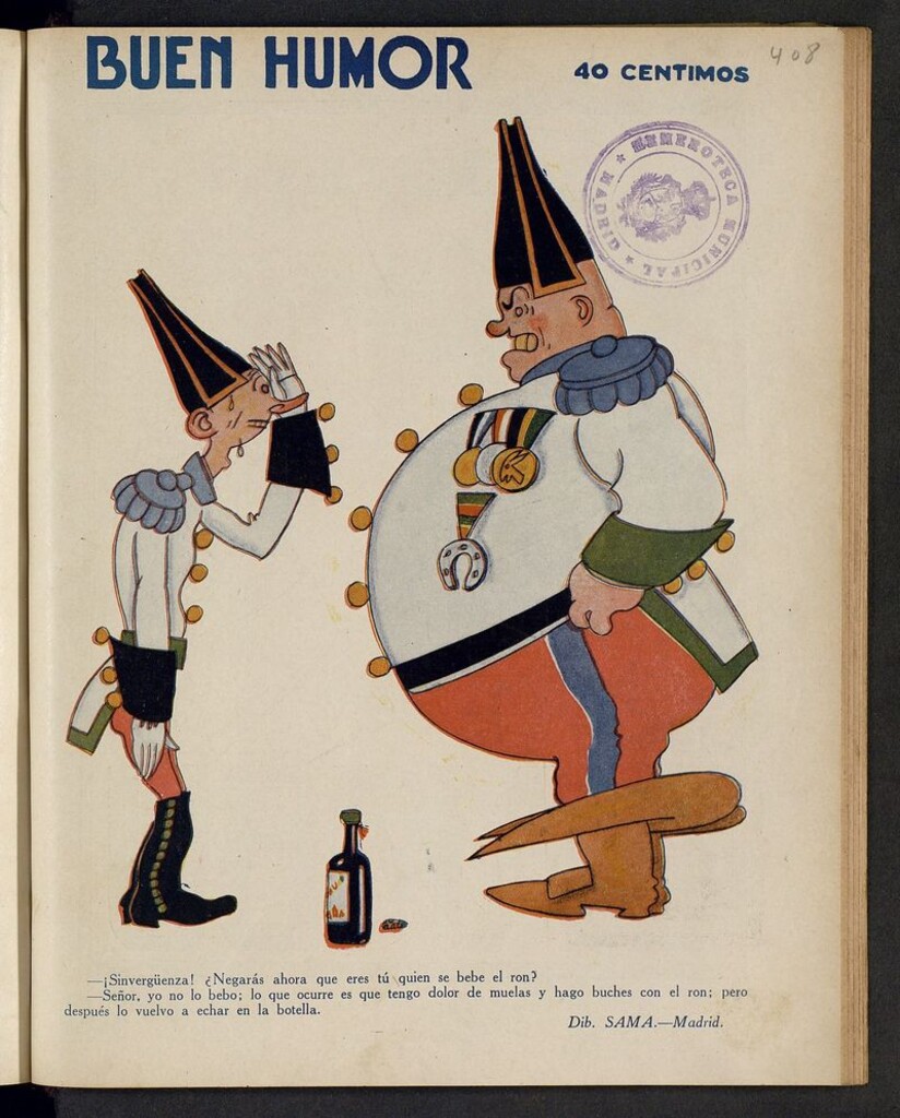 Miniatura de Buen Humor: semanario satírico del 21 de septiembre de 1929