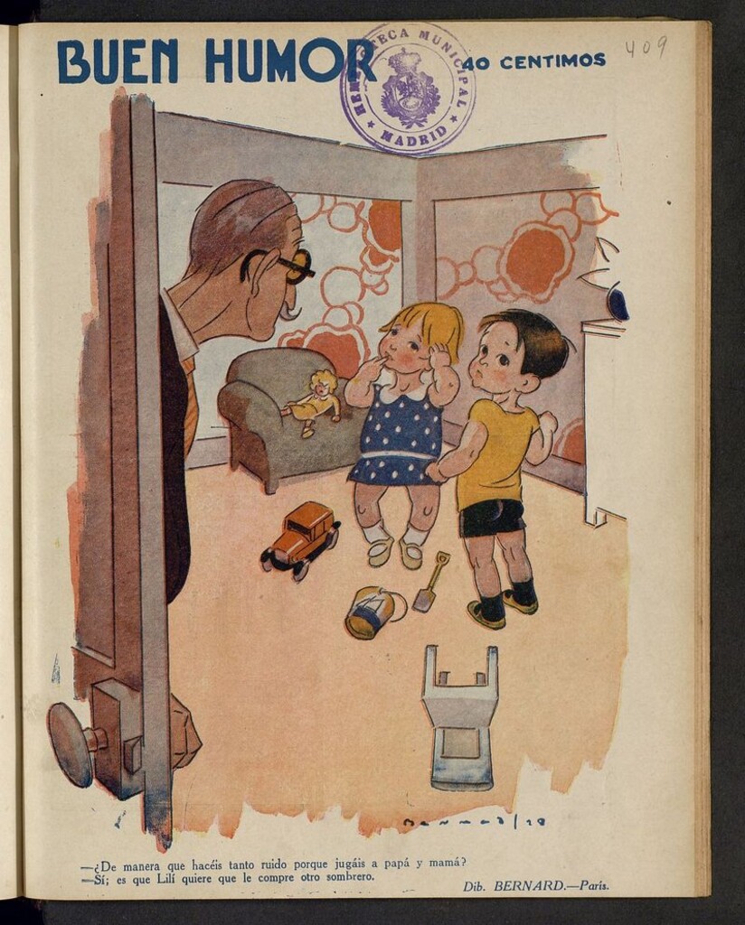 Miniatura de Buen Humor: semanario satírico del 29 de septiembre de 1929