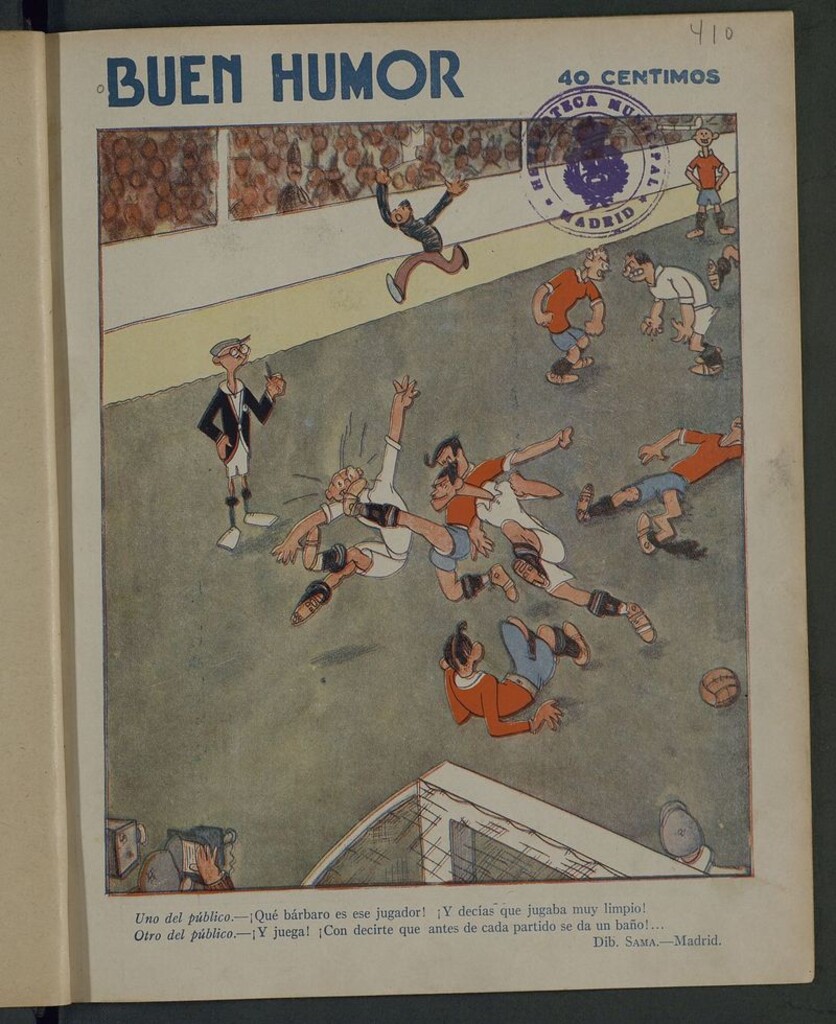 Miniatura de Buen Humor: semanario satírico del 6 de octubre de 1929
