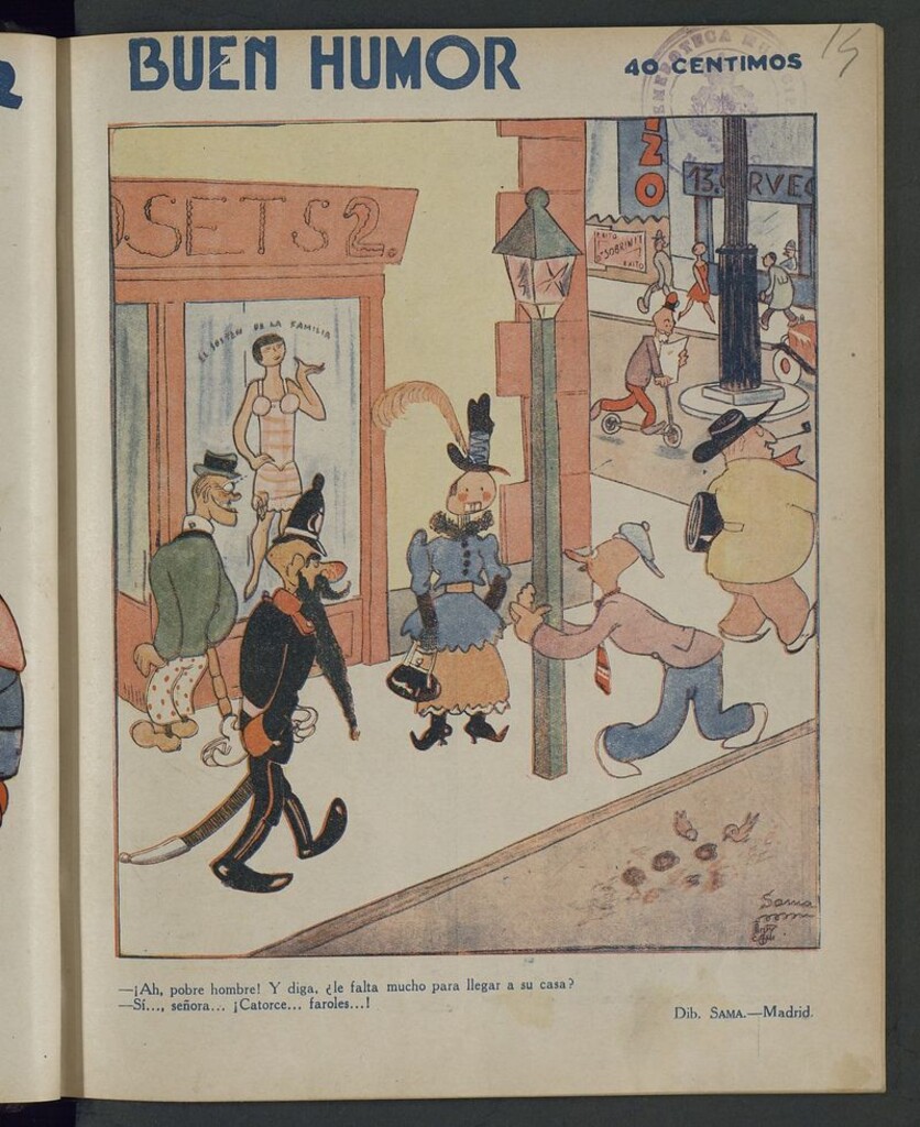 Miniatura de Buen Humor: semanario satírico del 3 de noviembre de 1929