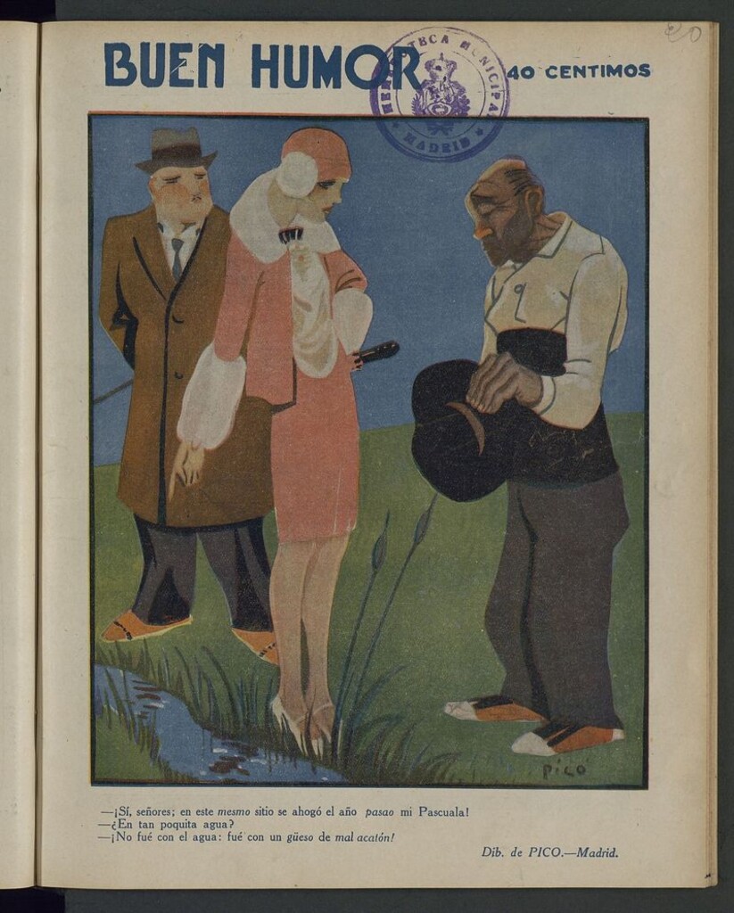 Miniatura de Buen Humor: semanario satírico del 15 de diciembre de 1929