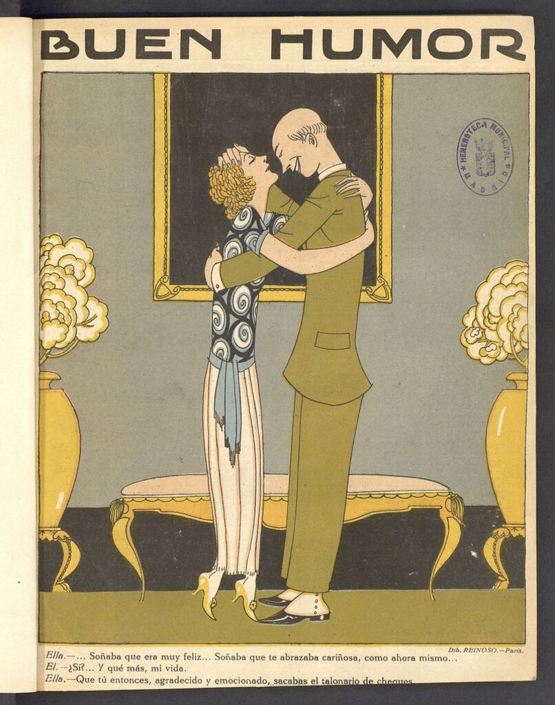Miniatura de Buen Humor: semanario satírico del 7 de enero de 1923