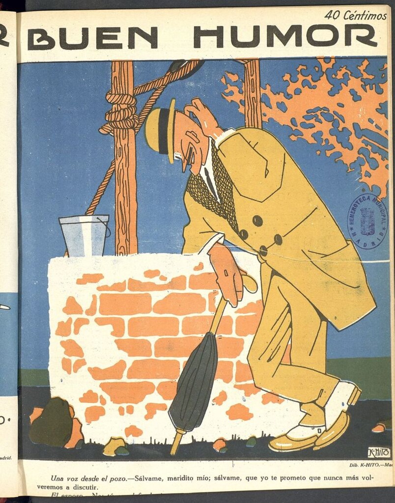 Miniatura de Buen Humor: semanario satírico del 28 de enero de 1923