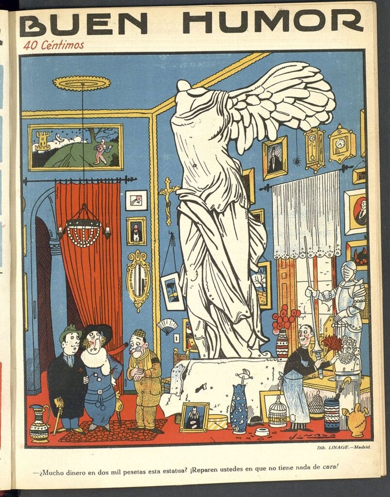 Miniatura de Buen Humor: semanario satírico del 21 de enero de 1923