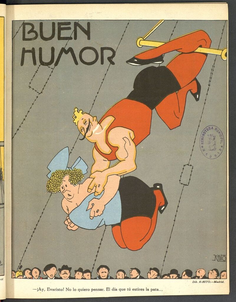 Miniatura de Buen Humor: semanario satírico del 14 de enero de 1923