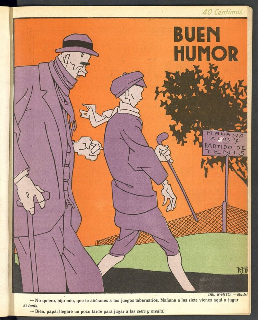 Miniatura de Buen Humor: semanario satírico del 11 de febrero de 1923