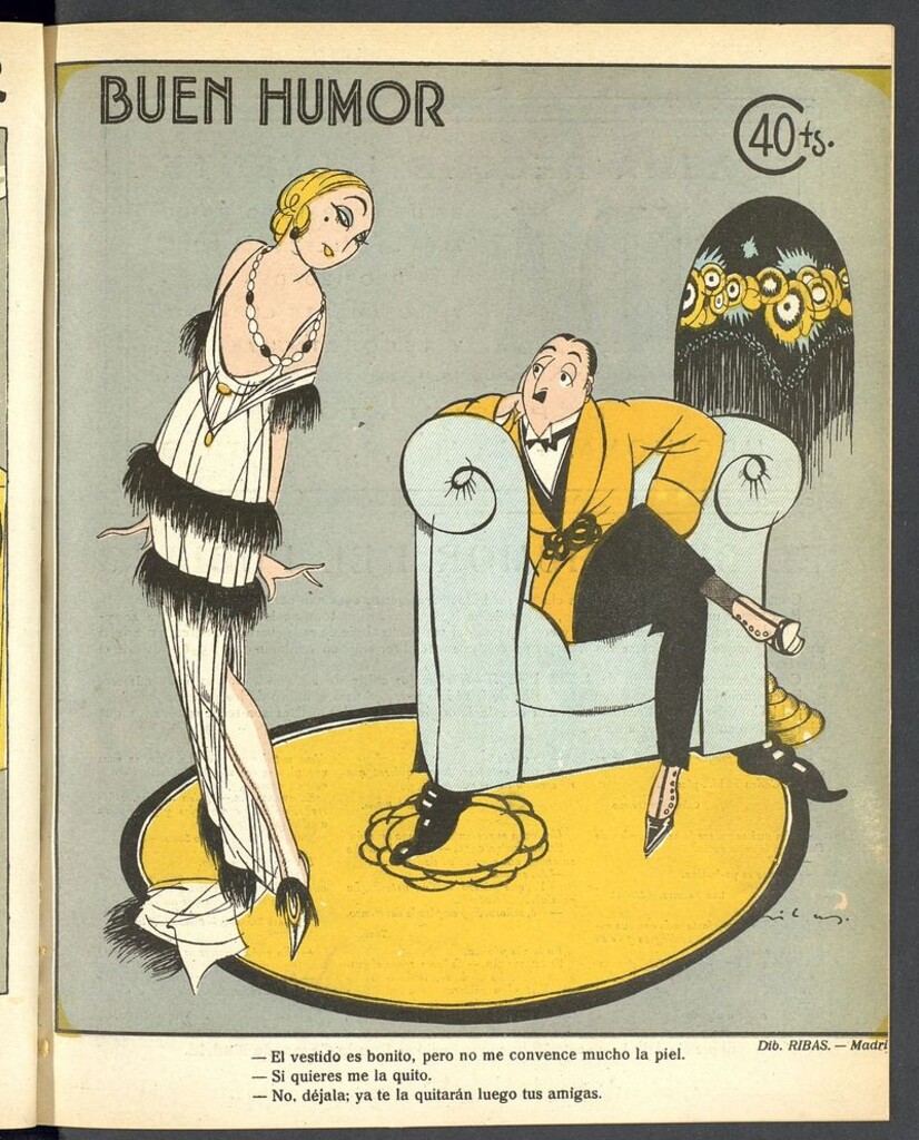 Miniatura de Buen Humor: semanario satírico del 25 de febrero de 1923