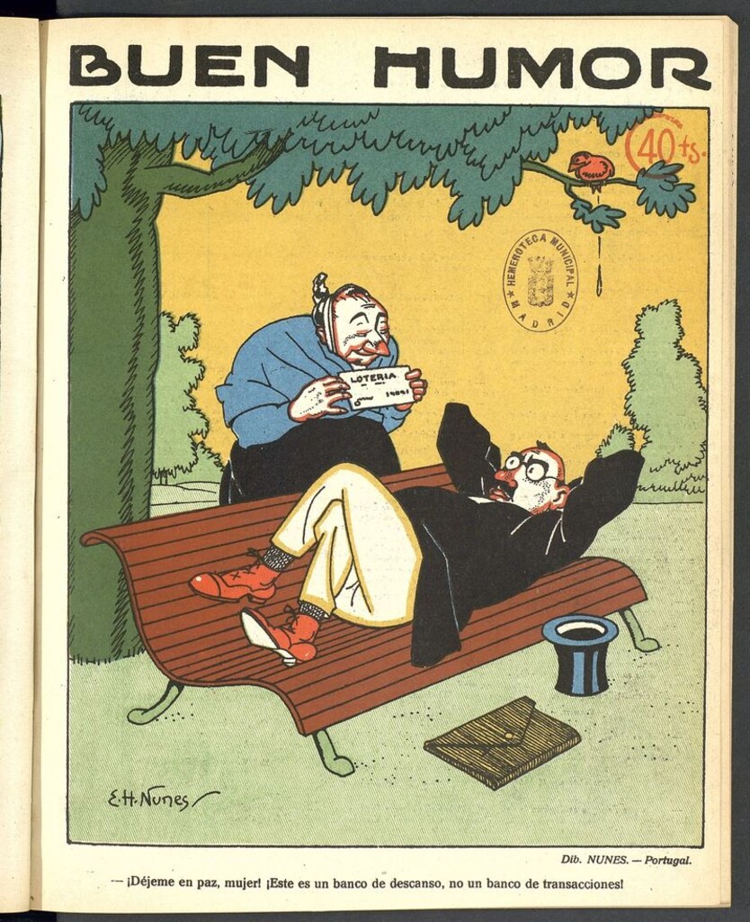 Miniatura de Buen Humor: semanario satírico del 4 de marzo de 1923