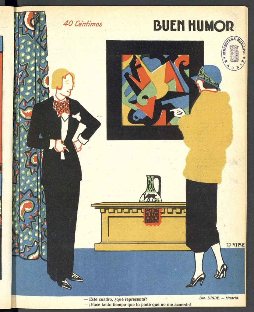 Miniatura de Buen Humor: semanario satírico del 11 de marzo de 1923