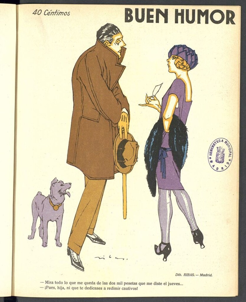 Miniatura de Buen Humor: semanario satírico del 1 de abril de 1923