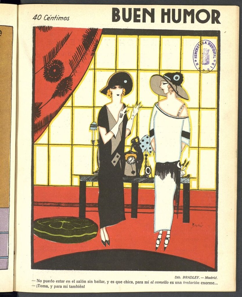 Miniatura de Buen Humor: semanario satírico del 15 de abril de 1923