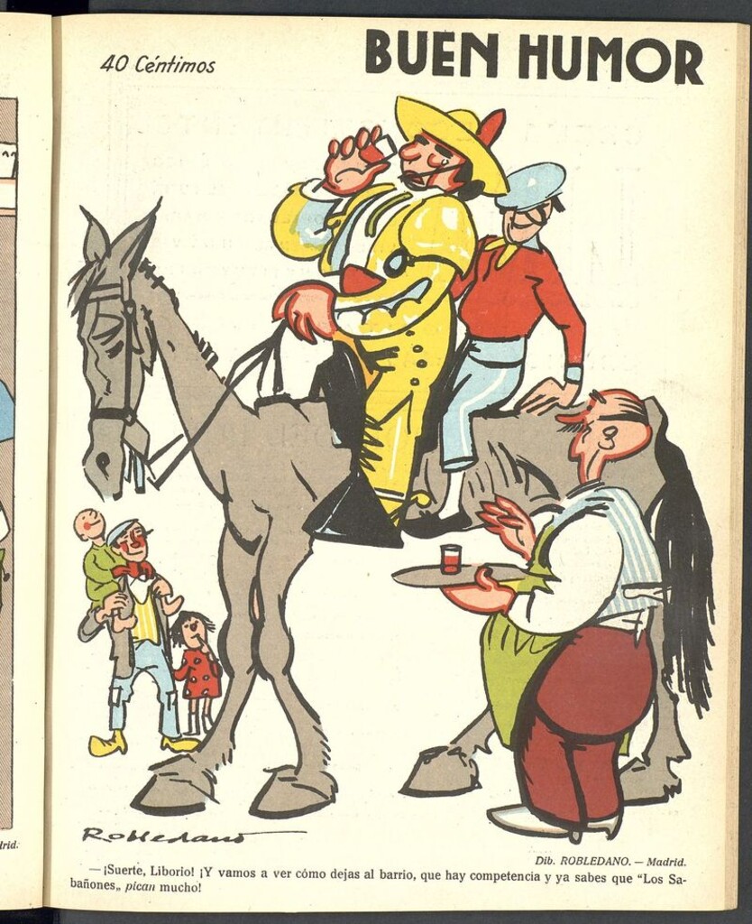 Miniatura de Buen Humor: semanario satírico del 22 de abril de 1923