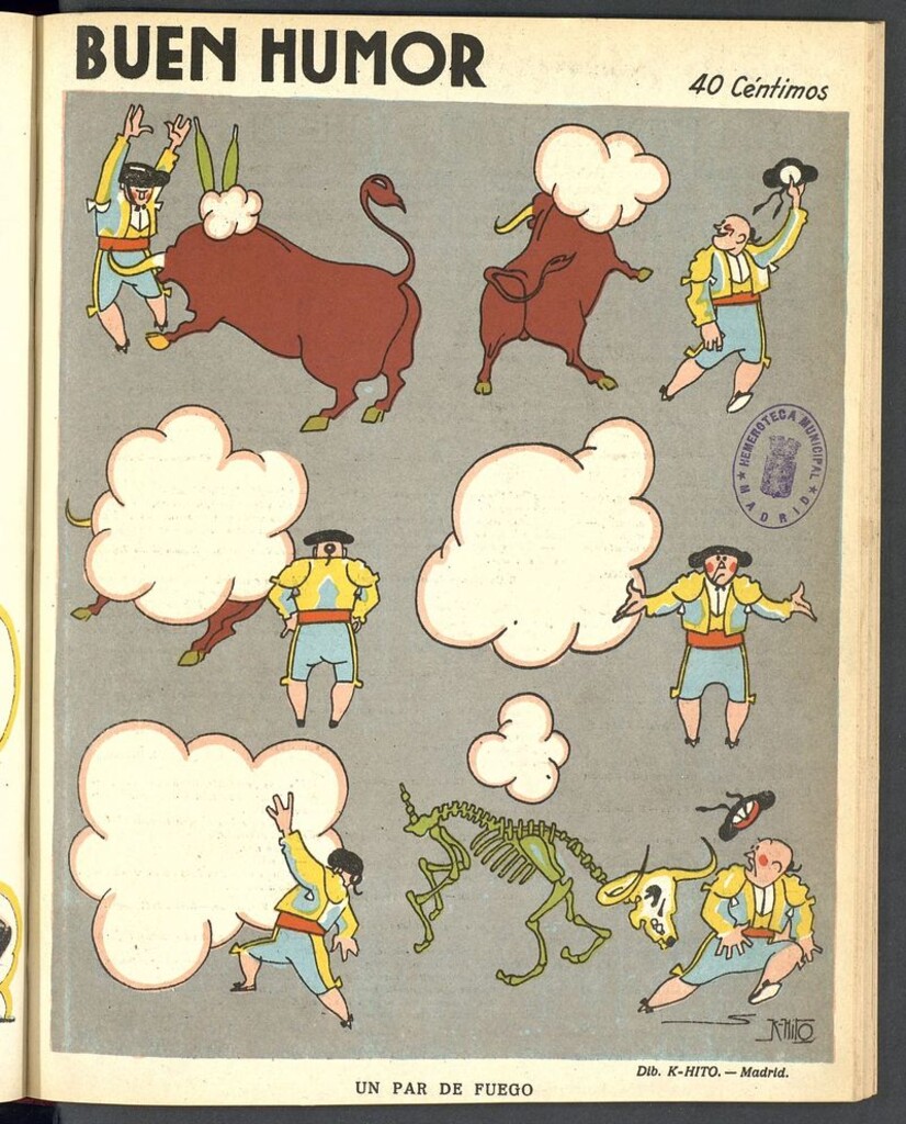 Miniatura de Buen Humor: semanario satírico del 20 de mayo de 1923