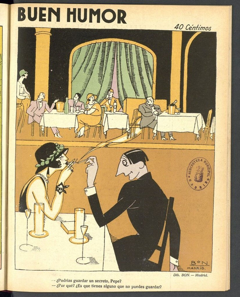 Miniatura de Buen Humor: semanario satírico del 27 de mayo de 1923