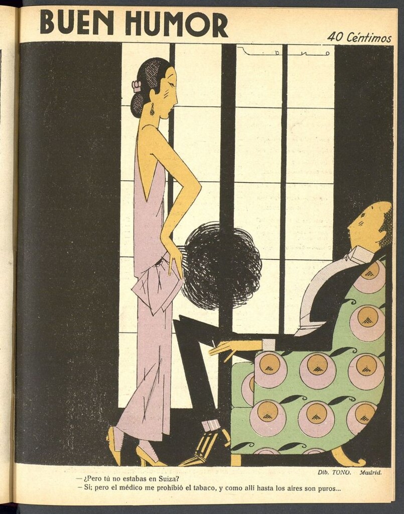 Miniatura de Buen Humor: semanario satírico del 3 de junio de 1923