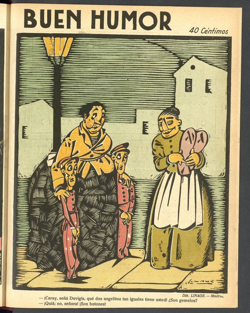 Miniatura de Buen Humor: semanario satírico del 24 de junio de 1923