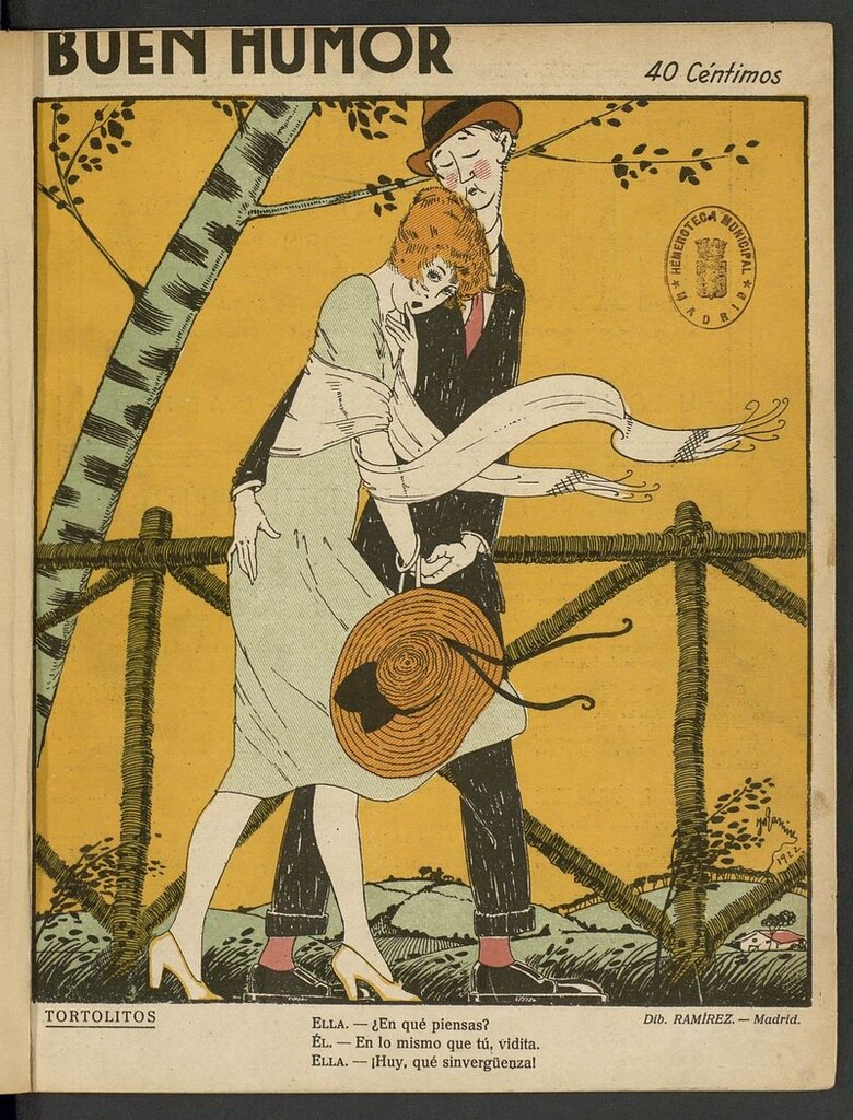 Miniatura de Buen Humor: semanario satírico del 1 de julio de 1923