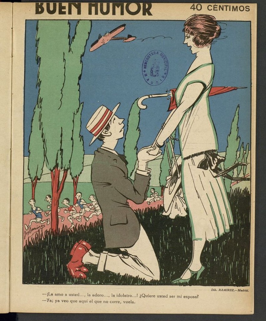 Miniatura de Buen Humor: semanario satírico del 22 de julio de 1923
