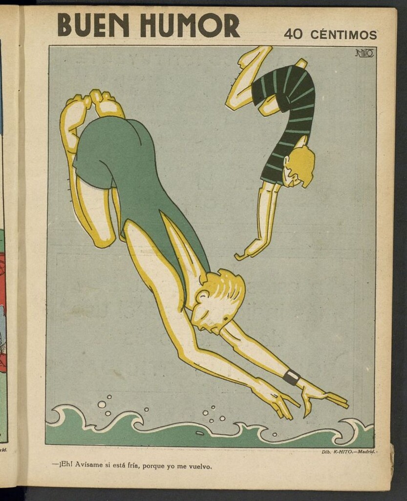 Miniatura de Buen Humor: semanario satírico del 5 de agosto de 1923