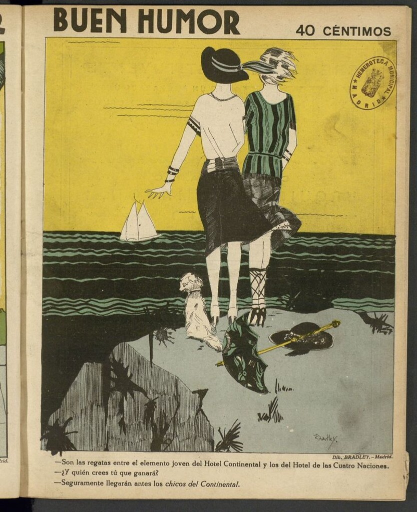 Miniatura de Buen Humor: semanario satírico del 12 de agosto de 1923
