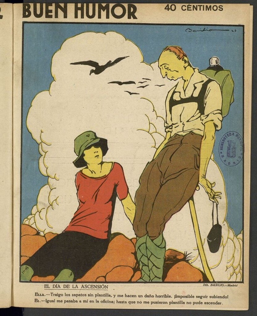 Miniatura de Buen Humor: semanario satírico del 19 de agosto de 1923